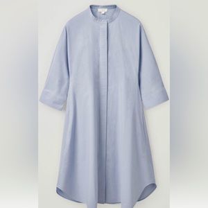 COS Cotton Shirt Dress w/ side pockets